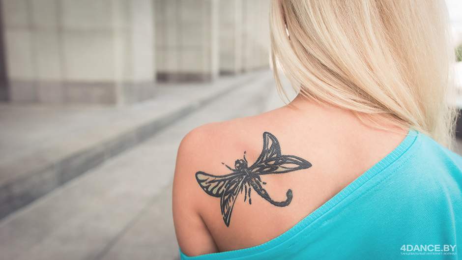 Татуировка Юлии Касабуцкой